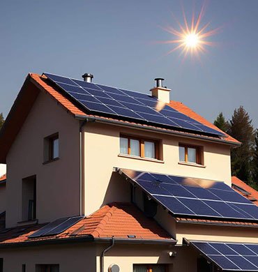 müstakil ev güneş paneli kurulumu